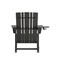 Flash Furniture Black Adirondack Rocking Chair with Cupholder LE-HMP-1045-31-BK-GG - alternate 4